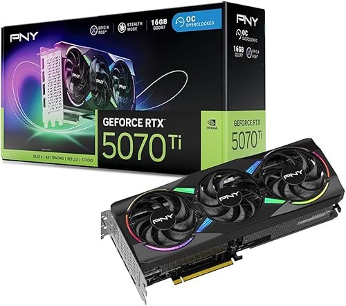 ✅ PNY GeForce RTX 5070Ti 16GB ARGB نسخة أمريكية في الخليج: آمن للاستيراد 2026