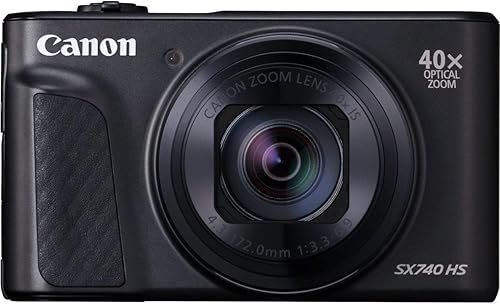 ✅ Canon PHOTO CAMERA SX740HS BK نسخة أمريكية في الخليج: آمن للاستيراد 2026