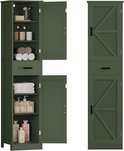 WEENFON Tall Bathroom Cabinet, Narrow Storage مستورد من أمريكا للخليج: وش لازم تعرف؟ 2026