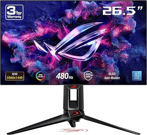 ✅ ASUS ROG Swift OLED PG27AQDP gaming نسخة أمريكية في الخليج: آمن للاستيراد 2026
