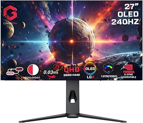 GAMEON 27" OLED QHD Gaming Monitor