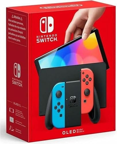 ✅ Nintendo Switch OLED Neon Blue/Red نسخة أمريكية في الخليج: آمن للاستيراد 2026