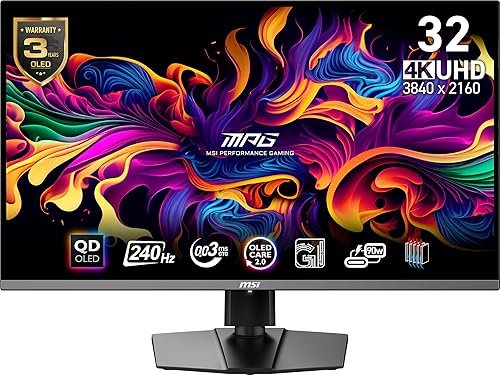 MSI MPG 321URX QD-OLED, 32" 4K