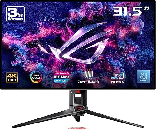 ASUS ROG 32 بوصة vs 27 بوصة OLED: مقارنة شاملة للقيمنق 2025