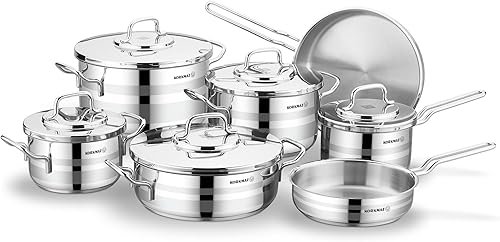 Korkmaz Astron Steel Cookware Set 12-Pieces مستورد من أمريكا للخليج: وش لازم تعرف؟ 2026