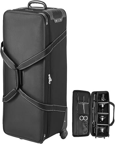 ✅ VEVOR Studio Equipment Trolley Case, 39.37 نسخة أمريكية في الخليج: آمن للاستيراد 2026