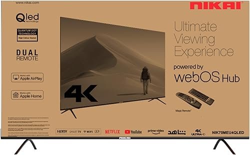 Nikai 70" Inch QLED WebOS 4K مستورد من أمريكا للخليج: وش لازم تعرف؟ 2026