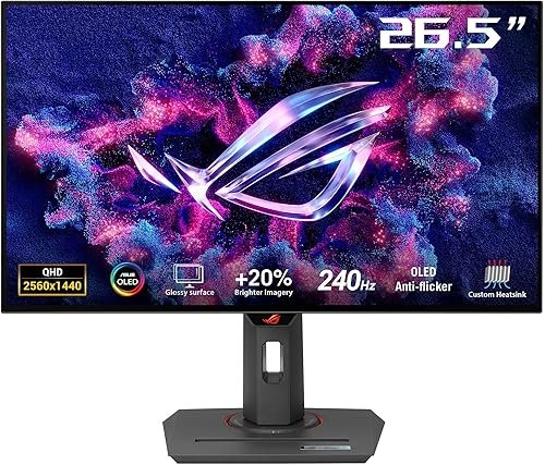 ✅ ASUS ROG Strix 26.5 1440P OLED نسخة أمريكية في الخليج: آمن للاستيراد 2026