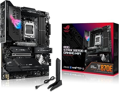 ✅ ASUS ROG Strix X870E-E Gaming WiFi نسخة أمريكية في الخليج: آمن للاستيراد 2026
