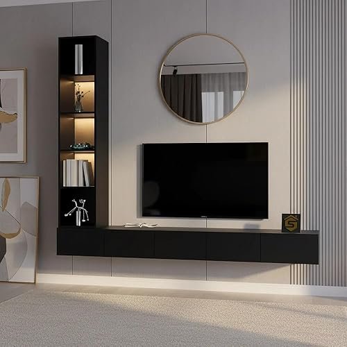 Black Hanging TV Table مستورد من أمريكا للخليج: وش لازم تعرف؟ 2026