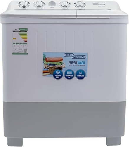 Super General 14 kg Twin Tub مستورد من أمريكا للخليج: وش لازم تعرف؟ 2026