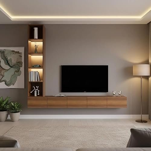 Brown Hanging TV Table مستورد من أمريكا للخليج: وش لازم تعرف؟ 2026