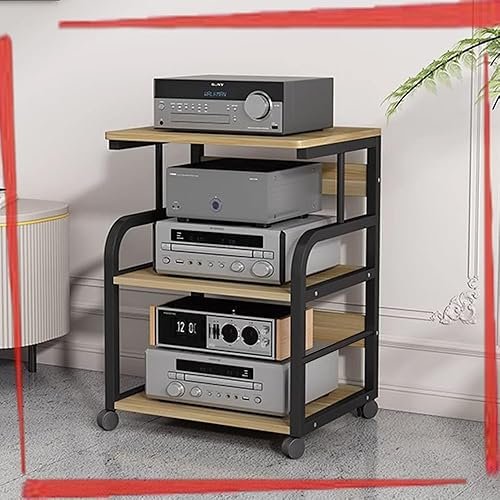 ✅ 3-Tier Walnut HiFi Rack AV Cabinet نسخة أمريكية في الخليج: آمن للاستيراد 2026