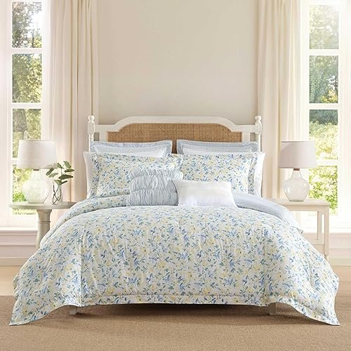 Laura Ashley Comforter, Soft Reversible Bedding مستورد من أمريكا للخليج: وش لازم تعرف؟ 2026