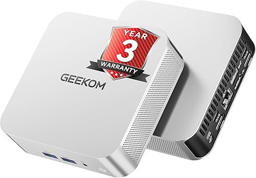 ✅ GEEKOM A6 Mini PC【European PC Gold نسخة أمريكية في الخليج: آمن للاستيراد 2026